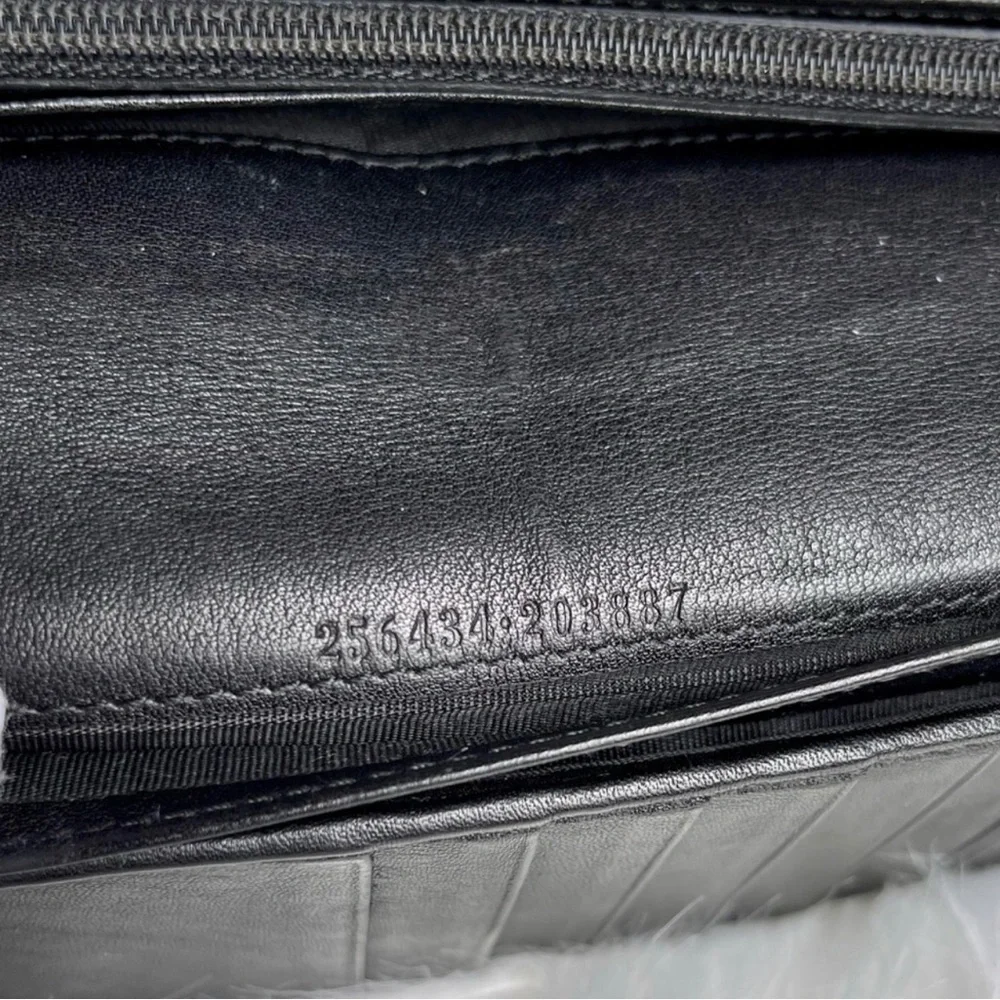 🌝💣Gucci Black Continental Wallet